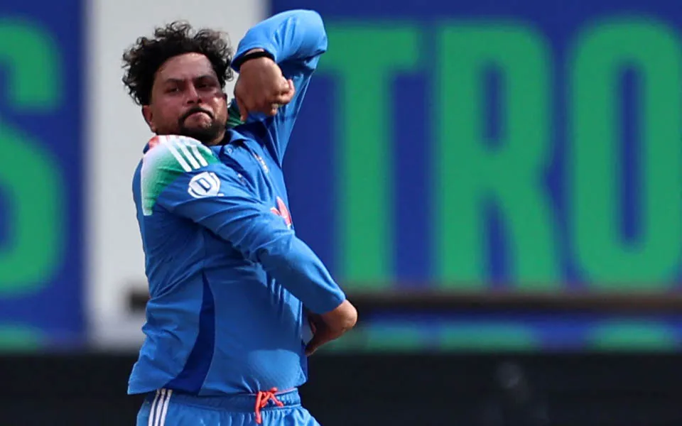 Kuldeep Yadav in 3rd ODI