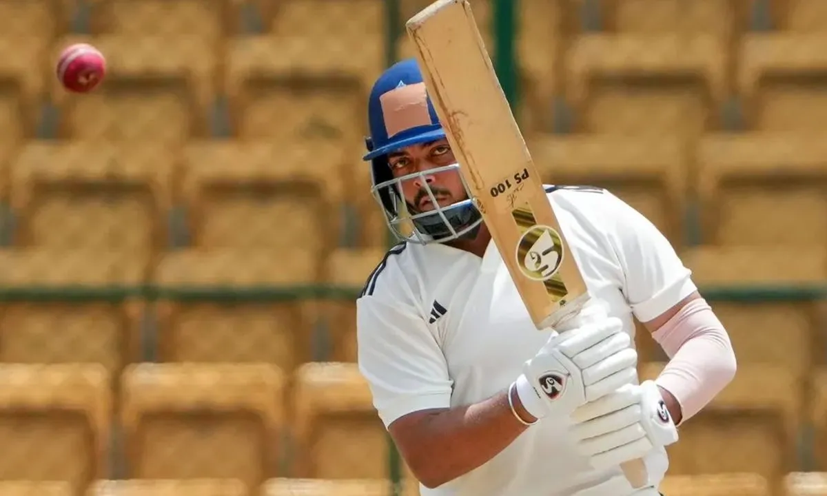 Prithvi Shaw Duck