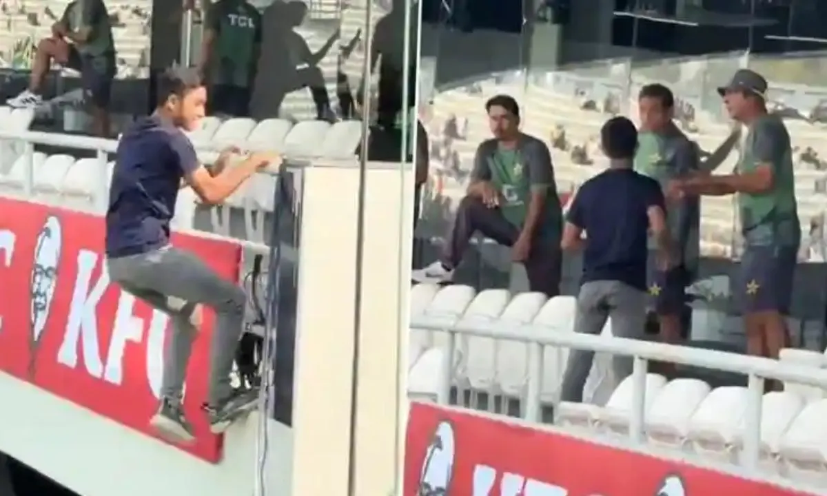 Babar Azam's Security Breach
