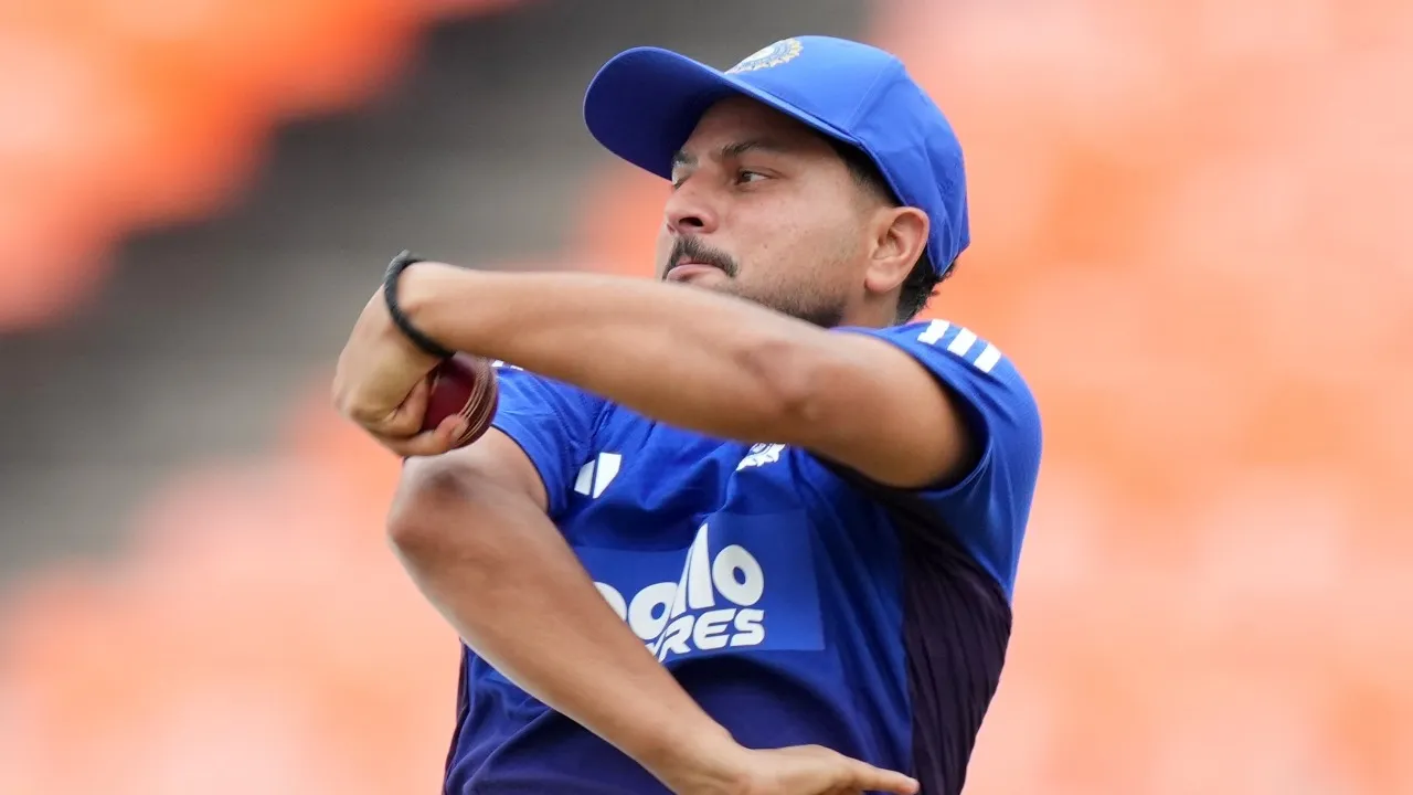 Kuldeep Yadav in 3rd ODI