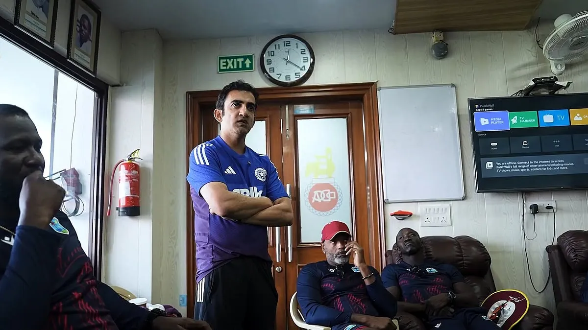 Sammy on Gambhir