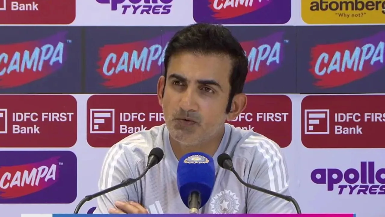 Gautam Gambhir Press Confrence