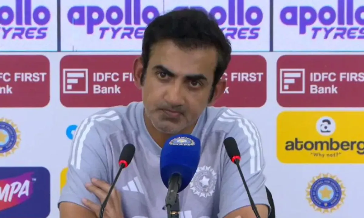 Gautam Gambhir Press Confrence