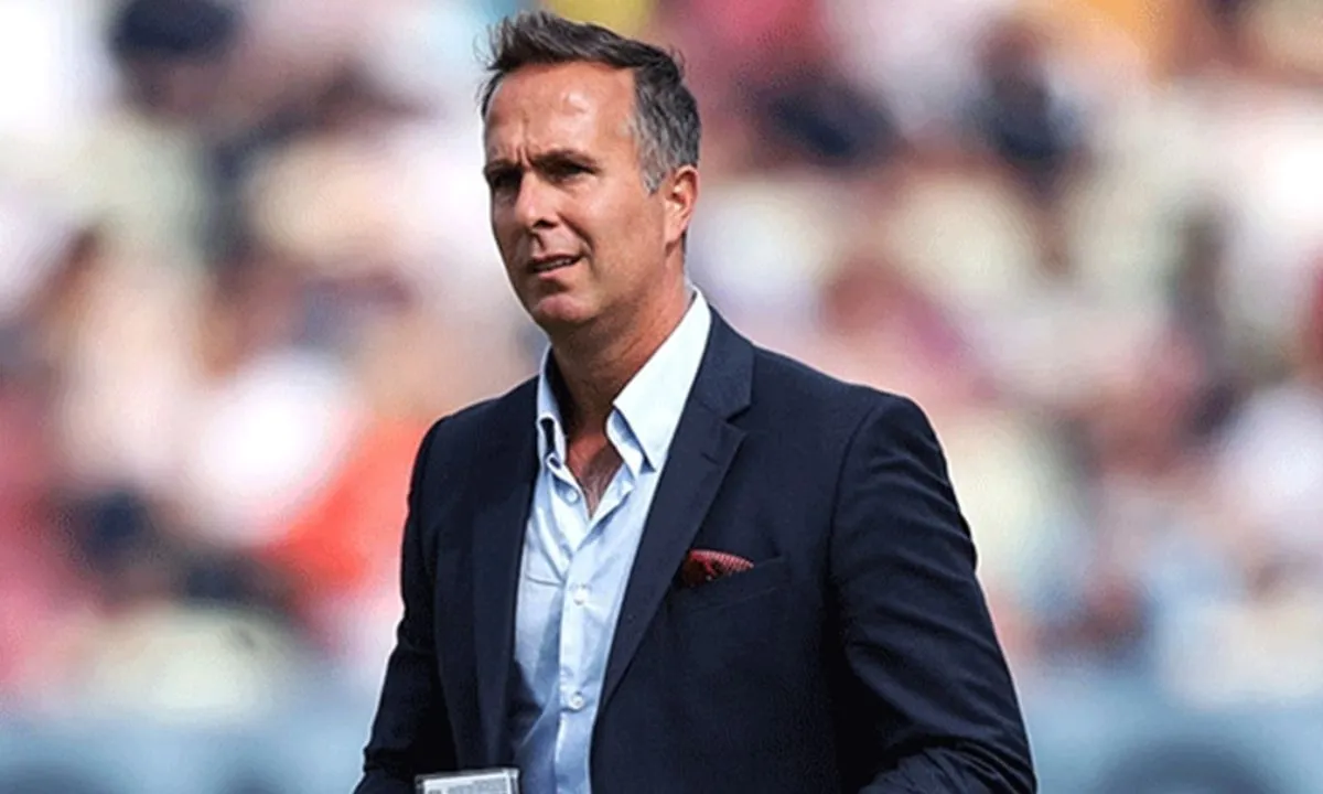 Michael Vaughan on Kolkata Pitch