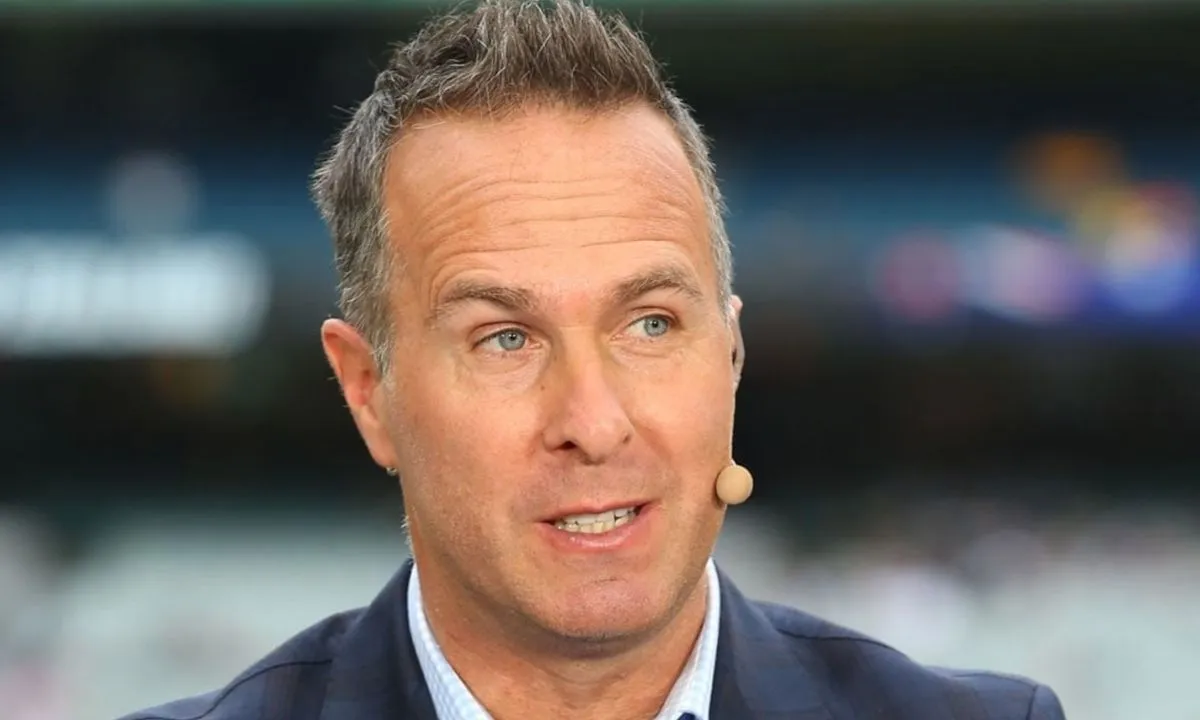 Michael Vaughan on Kolkata Pitch