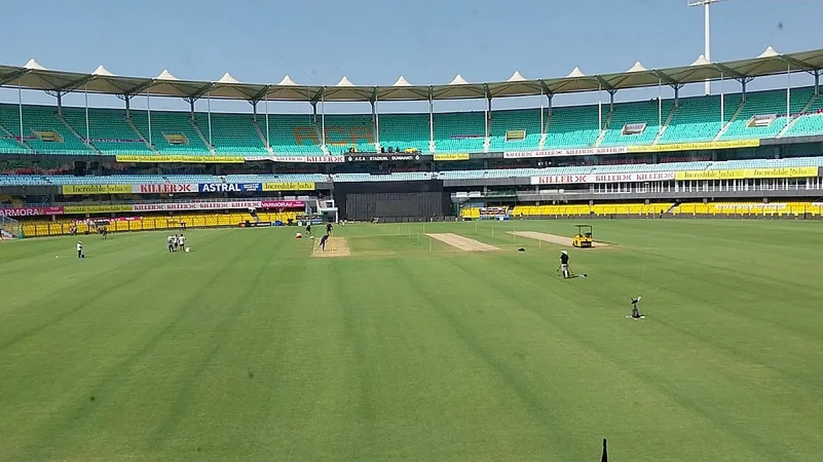 First Test Match In Barsapara Stadium