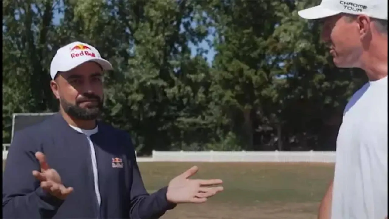 Rashid Khan bullet proof car