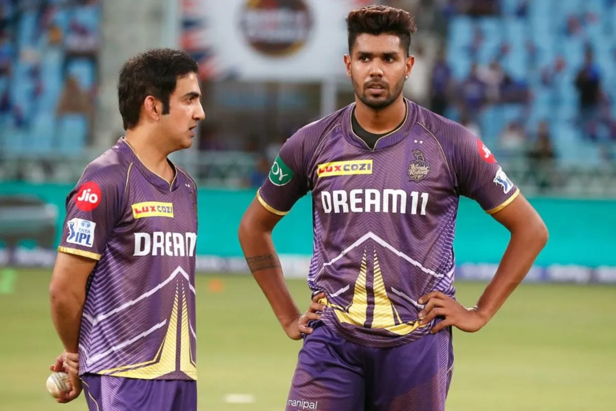 Gautam Gambhir with Harshit Rana