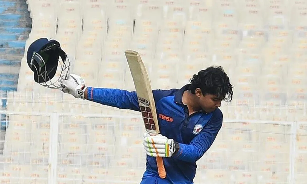 Vaibhav Suryavanshi 190 runs in Vijay Hazare Trophy