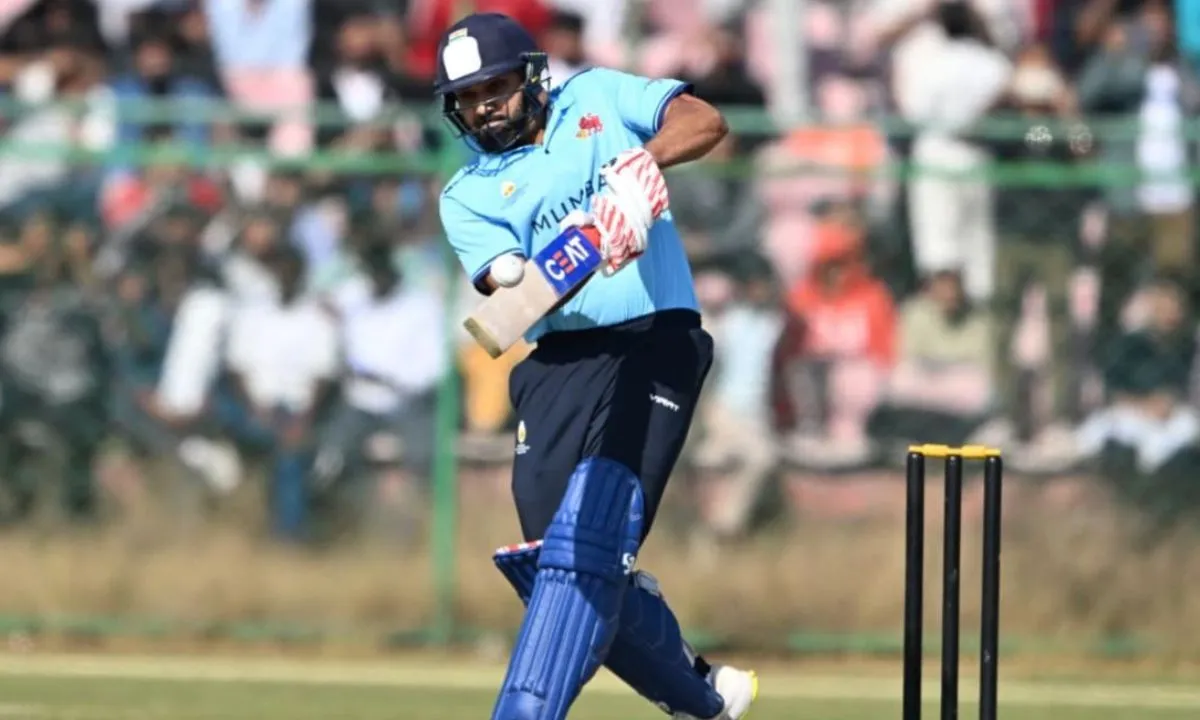 Rohit Sharma Century in Vijay Hazare
