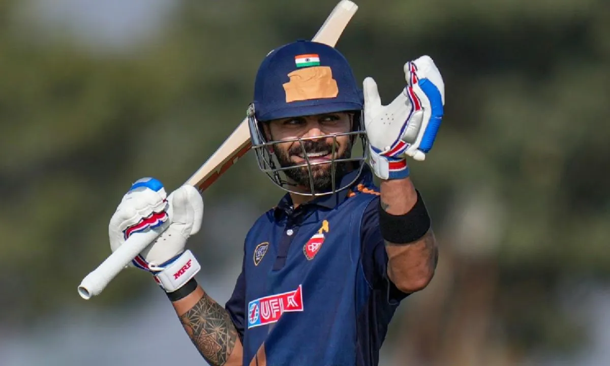 Virat Kohli in Vijay Hazare Trophy