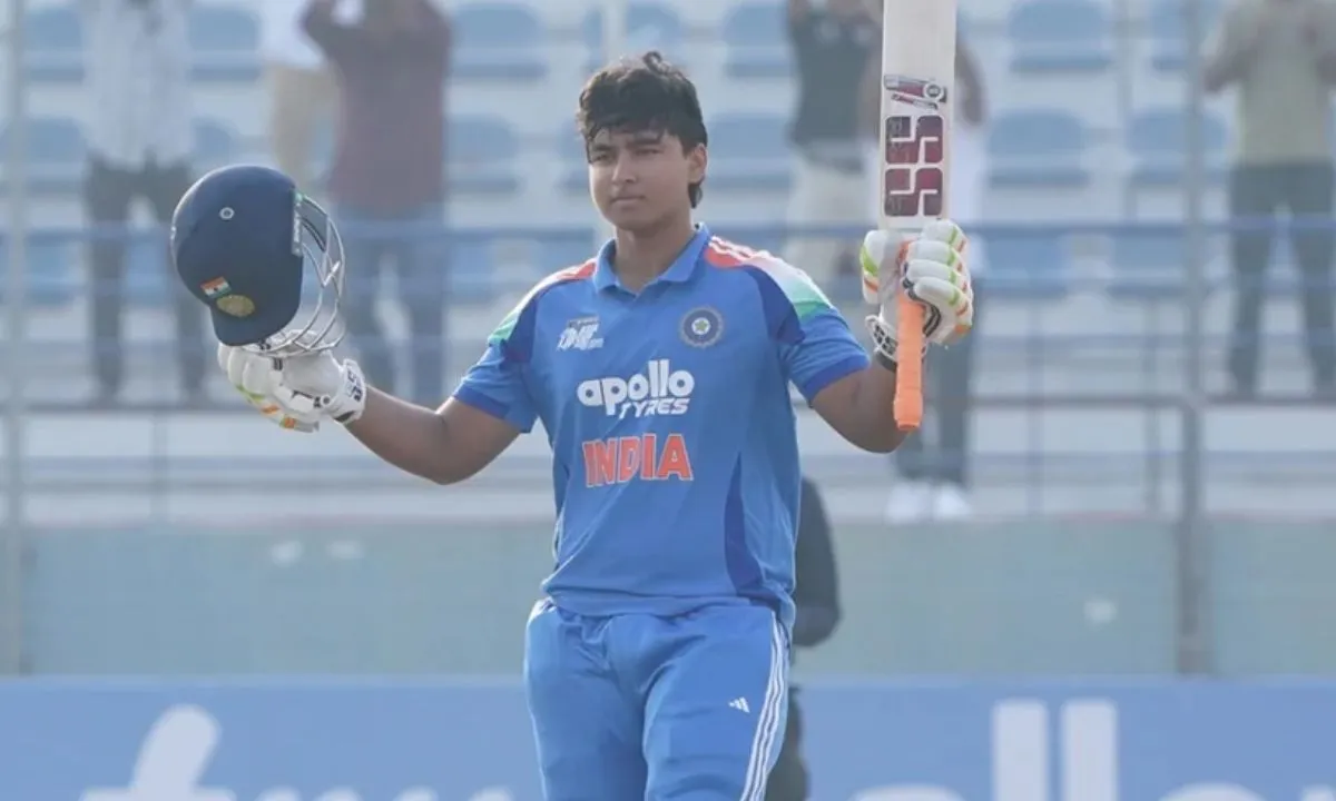 Vaibhav Suryavanshi Century