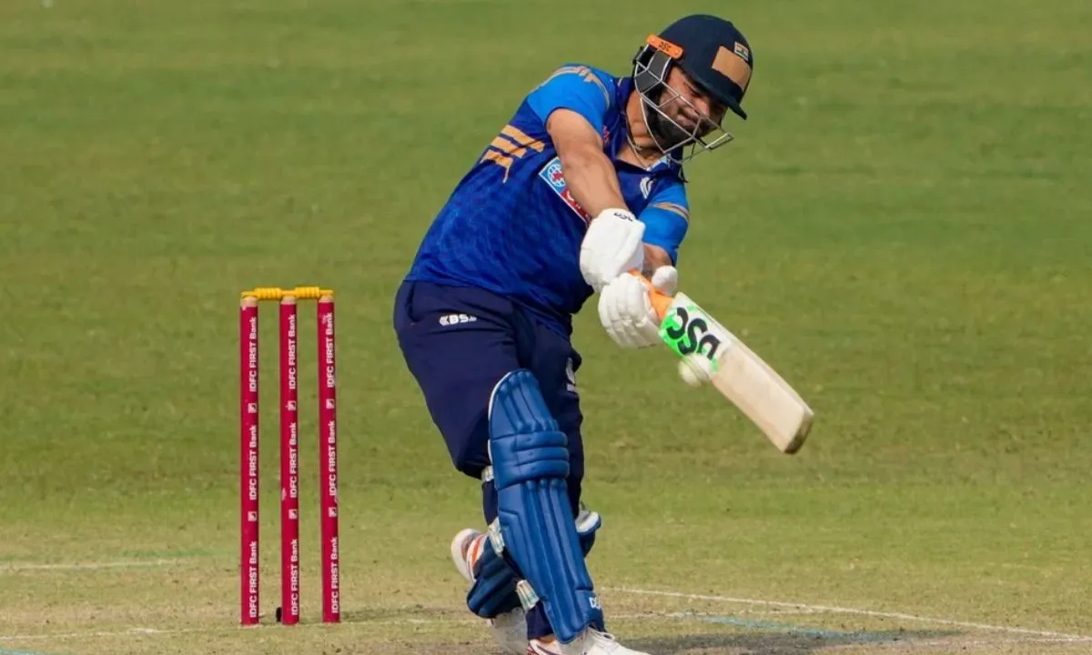 Rinku Singh Century in Vijay Hazare Trophy