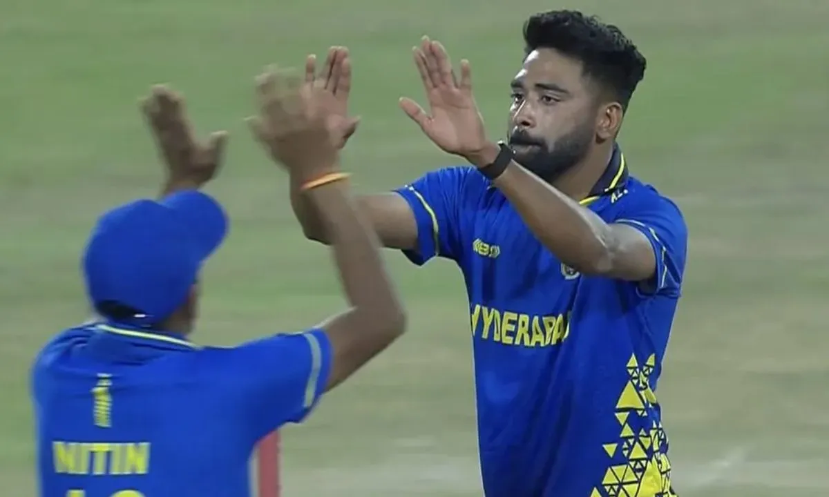 Mohammed Siraj Player of the Match