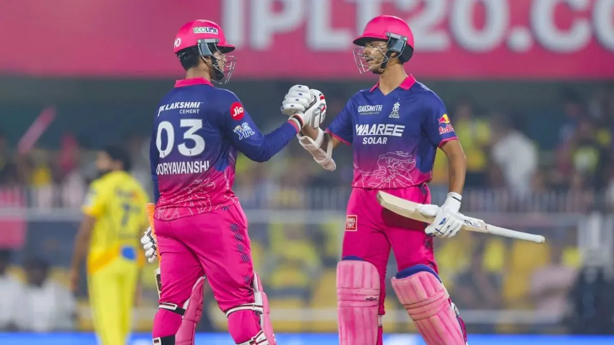 Rajasthan Royals beat CSK