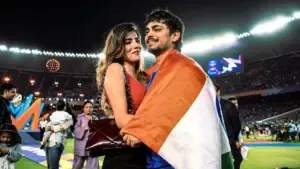 Mystery Girl With Ishan Kishan