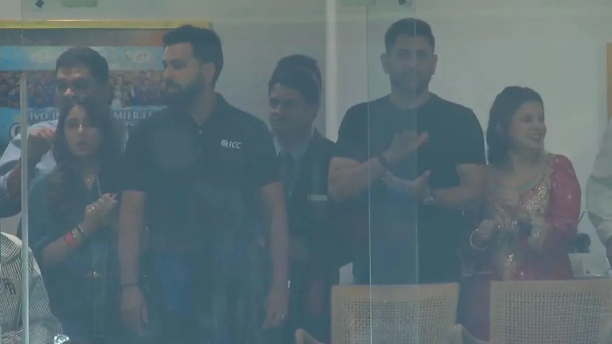 Dhoni-Rohit Reunion
