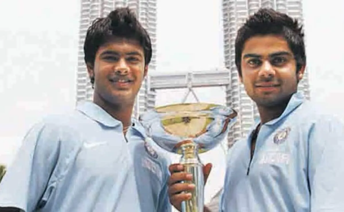 Ajitesh Argal with virat Kohli