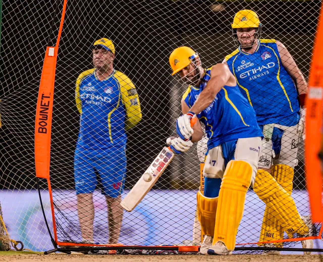 CSK Practice Session