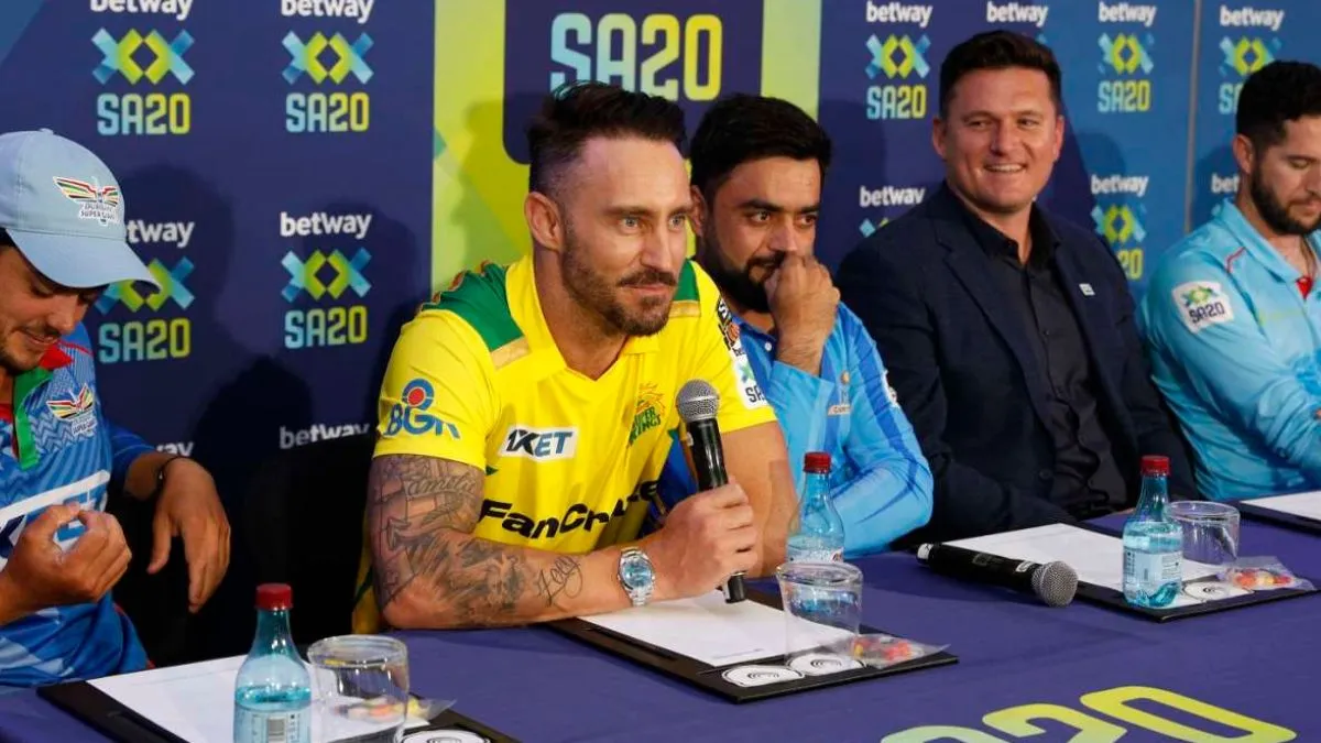 DU Plessis credits SA20