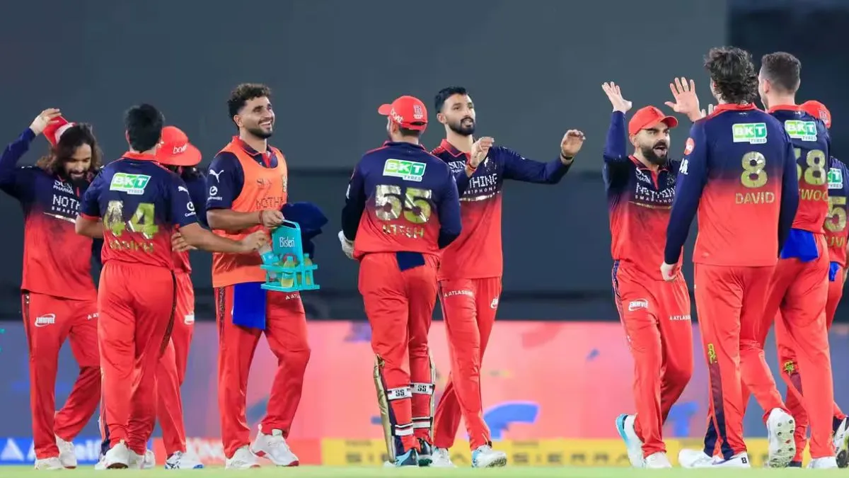 GT vs RCB Scorecard