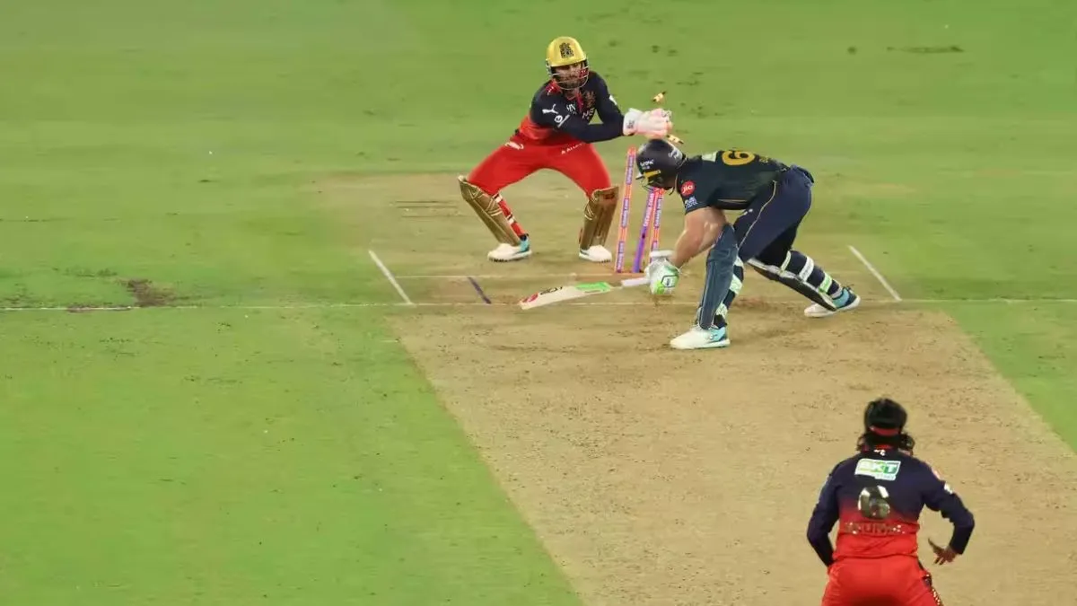 GT vs RCB Scorecard