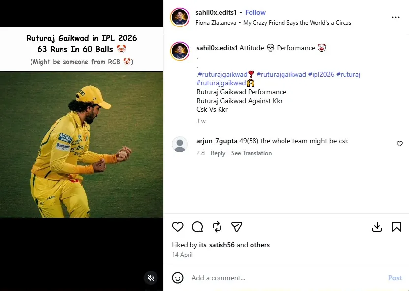 IPL 2026 Memes